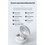 Auricolari Bluetooth 5.0 con ricarica magnetica