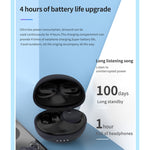 Auricolari Bluetooth 5.0 con ricarica magnetica