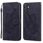 Custodia per telefono in pelle con flip orizzontale e motivo a farfalle in rilievo, effetto pelle retrò, For Galaxy S26 FE 5G, For Samsung Galaxy S26+ 5G, For Samsung Galaxy S26 Ultra 5G, For Samsung Galaxy S26 5G