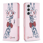 Custodia per telefono in pelle con motivo a disegno colorato, For Samsung Galaxy S25 5G, For Samsung Galaxy S25+ 5G, For Samsung Galaxy S25 Ultra 5G