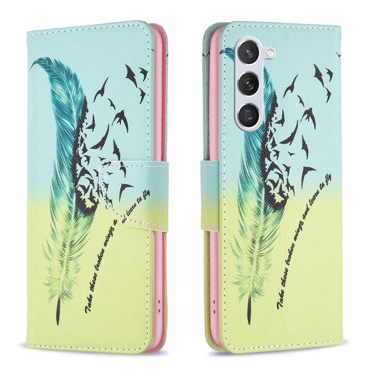 Custodia per telefono in pelle con motivo a disegno colorato, For Samsung Galaxy S25 5G, For Samsung Galaxy S25+ 5G, For Samsung Galaxy S25 Ultra 5G