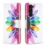 Custodia per telefono in pelle con motivo a disegno colorato, For Samsung Galaxy S25 5G, For Samsung Galaxy S25+ 5G, For Samsung Galaxy S25 Ultra 5G