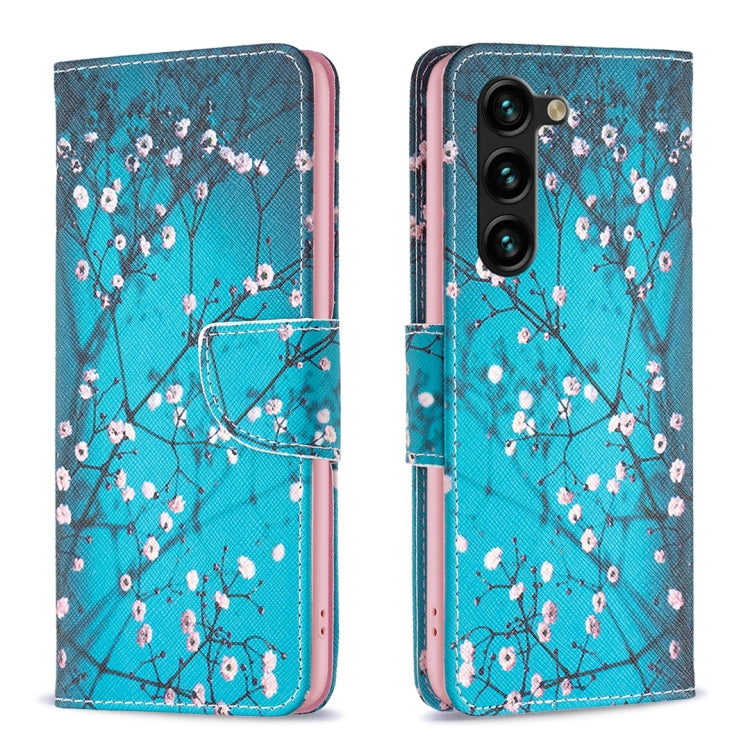 Custodia per telefono in pelle con motivo a disegno colorato, For Samsung Galaxy S25 5G, For Samsung Galaxy S25+ 5G, For Samsung Galaxy S25 Ultra 5G