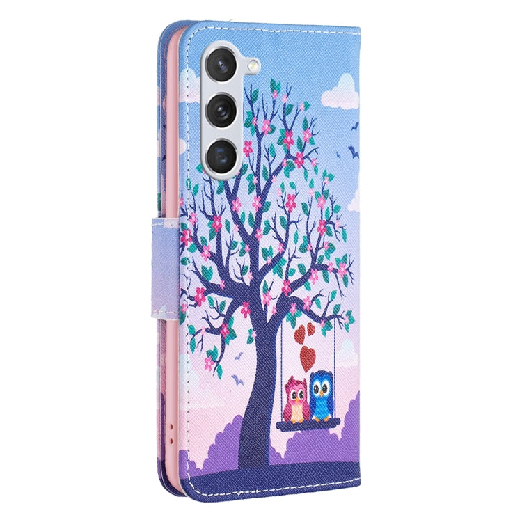 Custodia per telefono in pelle con motivo a disegno colorato, For Samsung Galaxy S25 5G, For Samsung Galaxy S25+ 5G