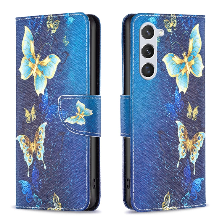 Custodia per telefono in pelle con motivo a disegno colorato, For Samsung Galaxy S25 5G, For Samsung Galaxy S25+ 5G