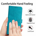Custodia per telefono in pelle con texture di vitello pieno fiore, For Samsung Galaxy S26+ 5G, For Samsung Galaxy S26 Ultra 5G, For Samsung Galaxy S26 5G, For Samsung Galaxy S25 / S24 5G