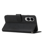 Custodia per telefono in pelle con fibbia e texture in vitello con cuciture, For Samsung Galaxy S25 Edge 5G, For Samsung Galaxy S25 / S24 5G, For Samsung Galaxy S25+ / S24+ 5G, For Samsung Galaxy S25 Ultra 5G