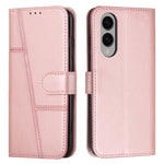 Custodia per telefono in pelle con fibbia e texture in vitello con cuciture, For Samsung Galaxy S25 Edge 5G, For Samsung Galaxy S25 / S24 5G, For Samsung Galaxy S25+ / S24+ 5G, For Samsung Galaxy S25 Ultra 5G