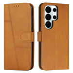 Custodia per telefono in pelle con fibbia e texture in vitello con cuciture, For Samsung Galaxy S26+ 5G, For Samsung Galaxy S26 Ultra 5G, For Samsung Galaxy S26 5G, For Samsung Galaxy S25 FE 5G