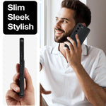 Custodia per telefono con slot per carte in pelle Litchi, For Samsung Galaxy S23 5G