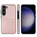 Custodia per telefono con slot per carte in pelle Litchi, For Samsung Galaxy S24+ 5G, For Samsung Galaxy S24 5G, For Samsung Galaxy S23 Ultra 5G, For Samsung Galaxy S23+ 5G