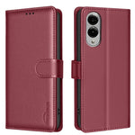 Custodia per telefono in pelle antifurto con texture Litchi RFID, For Samsung Galaxy S25 Edge 5G, For Samsung Galaxy S25 Ultra 5G