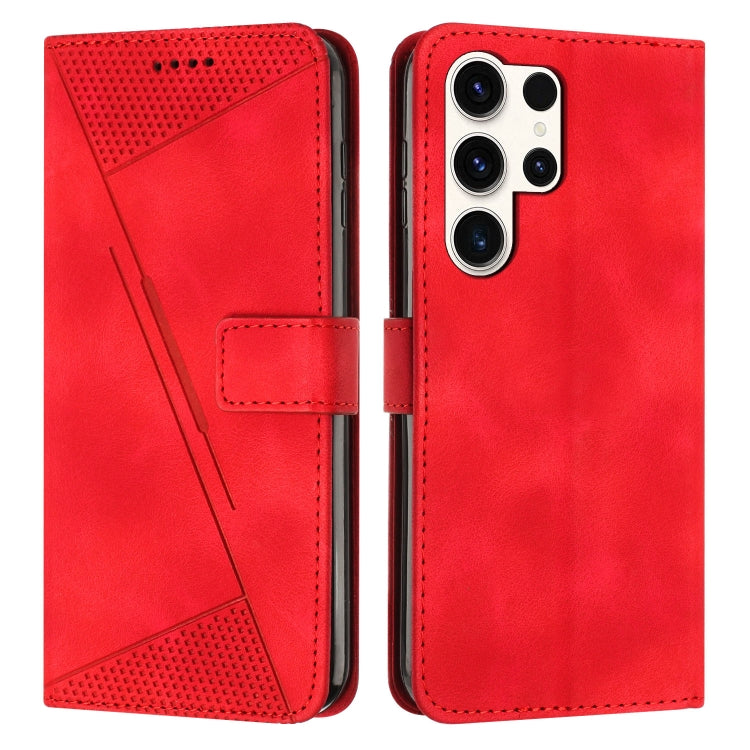 Custodia per telefono in pelle Dream Triangle con cordino lungo, For Samsung Galaxy S25 Edge 5G, For Samsung Galaxy S25 / S24 5G, For Samsung Galaxy S25+ / S24+ 5G 5G, For Samsung Galaxy S25 Ultra 5G