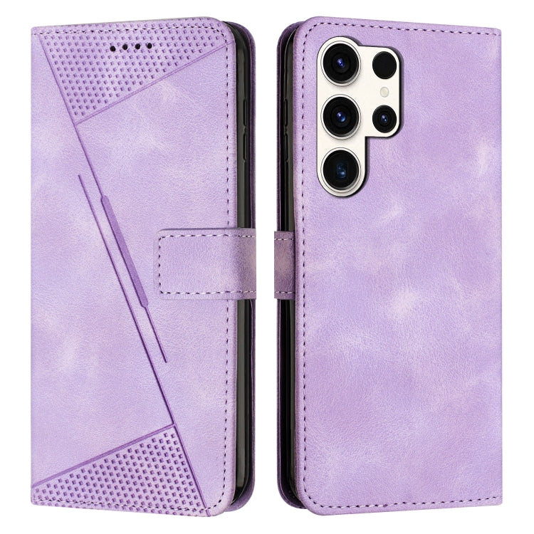 Custodia per telefono in pelle Dream Triangle con cordino lungo, For Samsung Galaxy S25 Edge 5G, For Samsung Galaxy S25 / S24 5G, For Samsung Galaxy S25+ / S24+ 5G 5G, For Samsung Galaxy S25 Ultra 5G