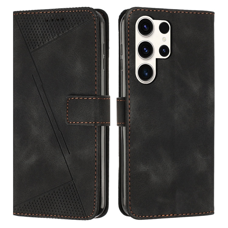 Custodia per telefono in pelle Dream Triangle con cordino lungo, For Samsung Galaxy S25 Edge 5G, For Samsung Galaxy S25 / S24 5G, For Samsung Galaxy S25+ / S24+ 5G 5G, For Samsung Galaxy S25 Ultra 5G
