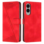 Custodia per telefono in pelle Dream Triangle con cordino lungo, For Samsung Galaxy S25 Edge 5G, For Samsung Galaxy S25 / S24 5G, For Samsung Galaxy S25+ / S24+ 5G 5G, For Samsung Galaxy S25 Ultra 5G