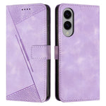 Custodia per telefono in pelle Dream Triangle con cordino lungo, For Samsung Galaxy S25 Edge 5G, For Samsung Galaxy S25 / S24 5G, For Samsung Galaxy S25+ / S24+ 5G 5G, For Samsung Galaxy S25 Ultra 5G