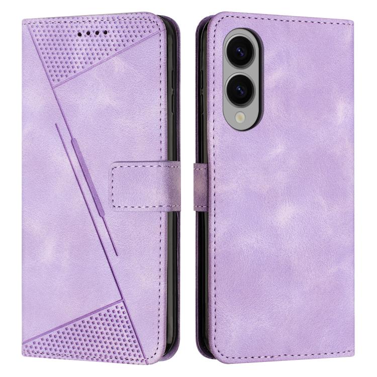 Custodia per telefono in pelle Dream Triangle con cordino lungo, For Samsung Galaxy S25 Edge 5G, For Samsung Galaxy S25 / S24 5G, For Samsung Galaxy S25+ / S24+ 5G 5G, For Samsung Galaxy S25 Ultra 5G