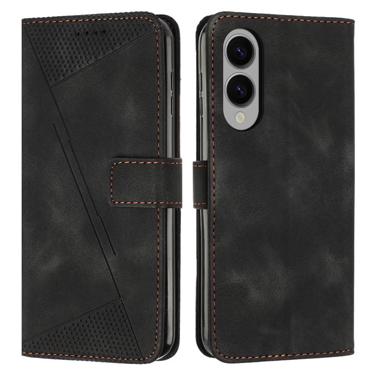Custodia per telefono in pelle Dream Triangle con cordino lungo, For Samsung Galaxy S25 Edge 5G, For Samsung Galaxy S25 / S24 5G, For Samsung Galaxy S25+ / S24+ 5G 5G, For Samsung Galaxy S25 Ultra 5G