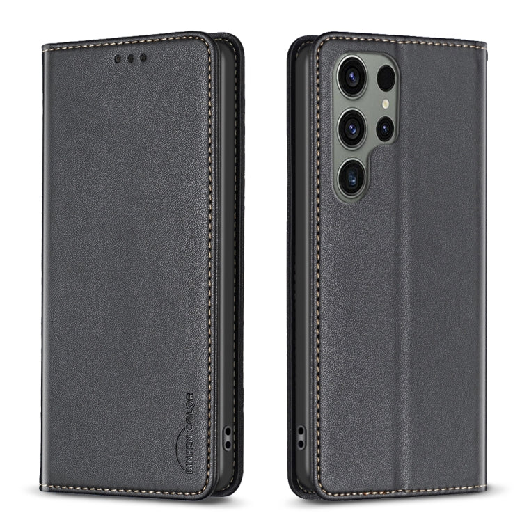Custodia magnetica in pelle per telefono, For Samsung Galaxy S25 Ultra 5G