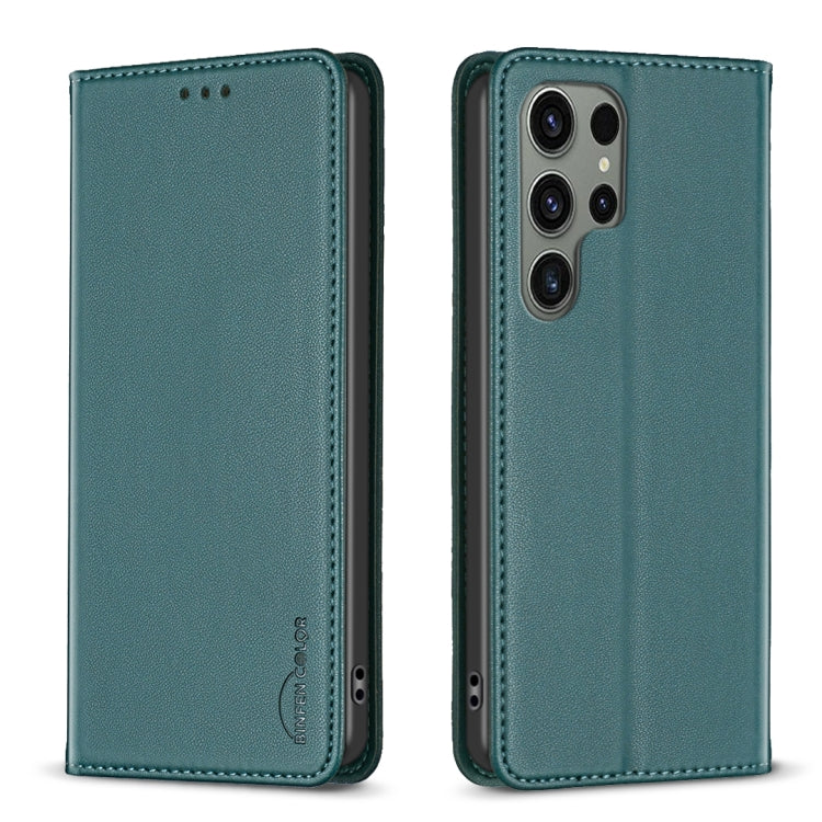 Custodia magnetica in pelle per telefono, For Samsung Galaxy S25 Ultra 5G