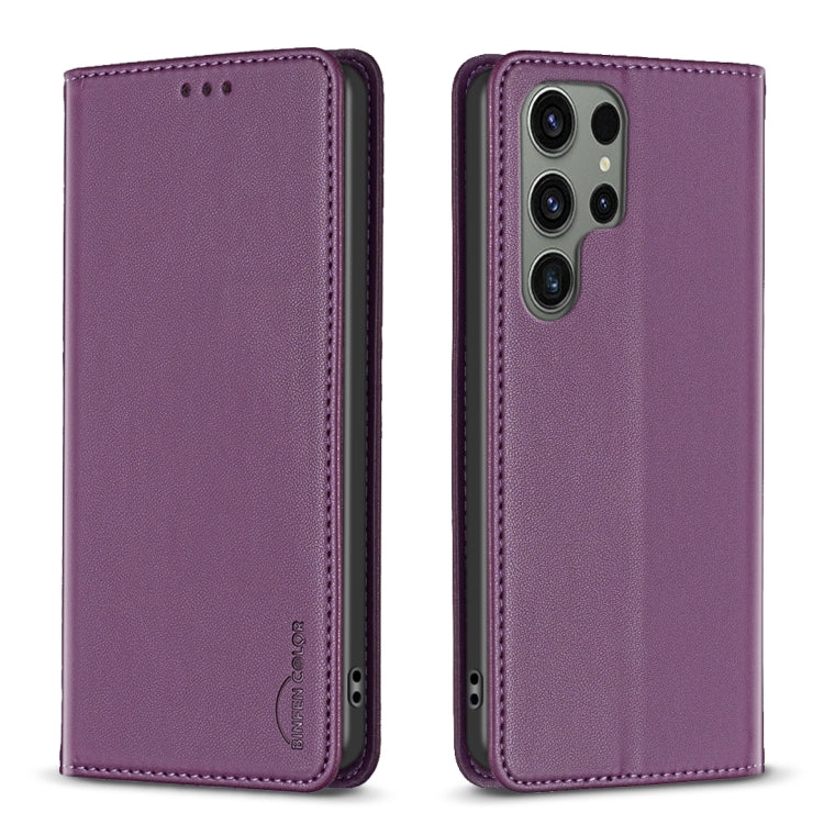 Custodia magnetica in pelle per telefono, For Samsung Galaxy S25 Ultra 5G