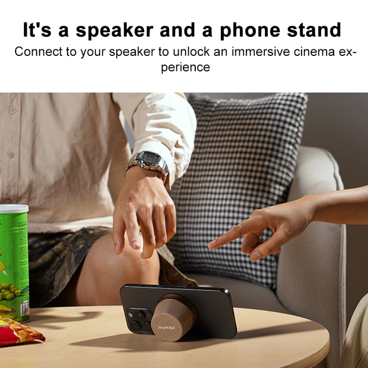 Altoparlante wireless magnetico Momax 1-Vibe Go