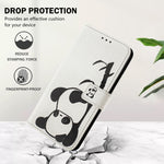 Custodia in pelle con motivo colorato per iPhone 15 Pro Max