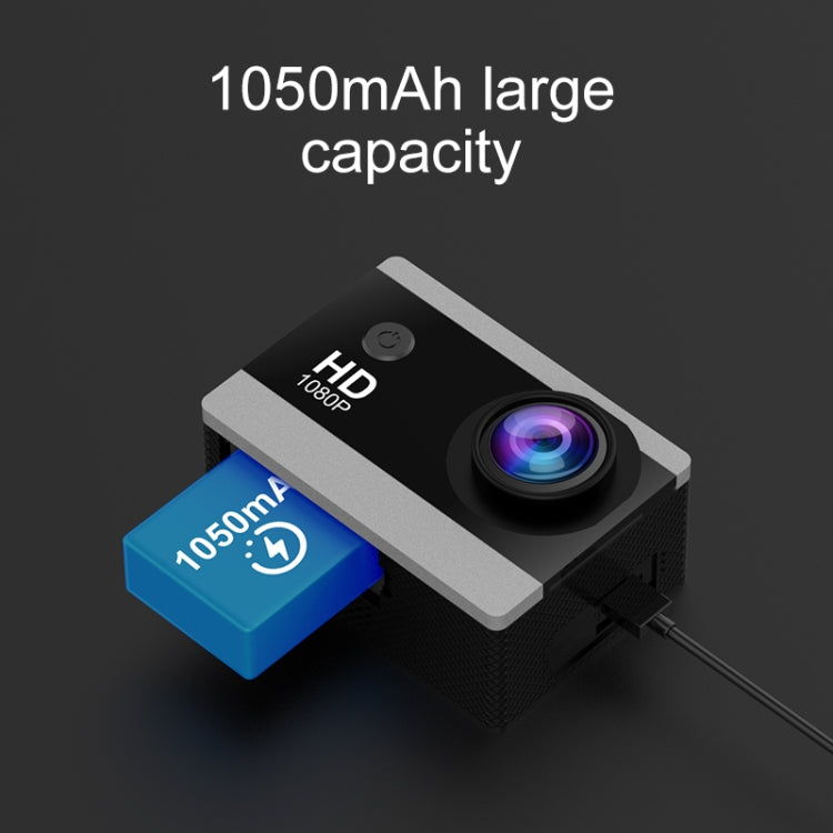 Action Camera I5-358 con schermo IPS 2.0" e impermeabilità IP68