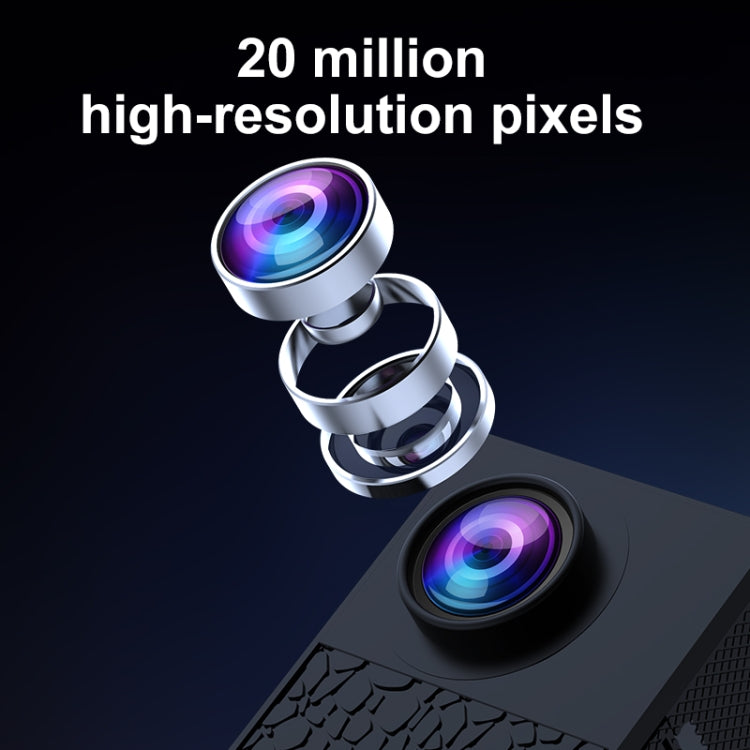 Action Camera 4K con schermo IPS 2" e grandangolo 170°