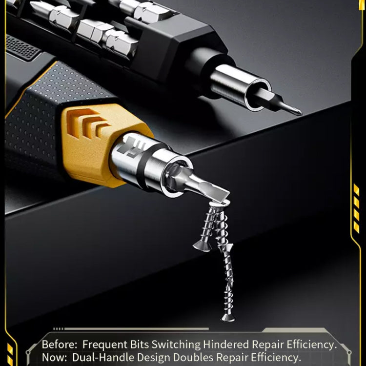 JAKEMY JM-8197 16 in 1 High Hardness Manual Magnetic Precision Screwdriver, JAKEMY JM-8197