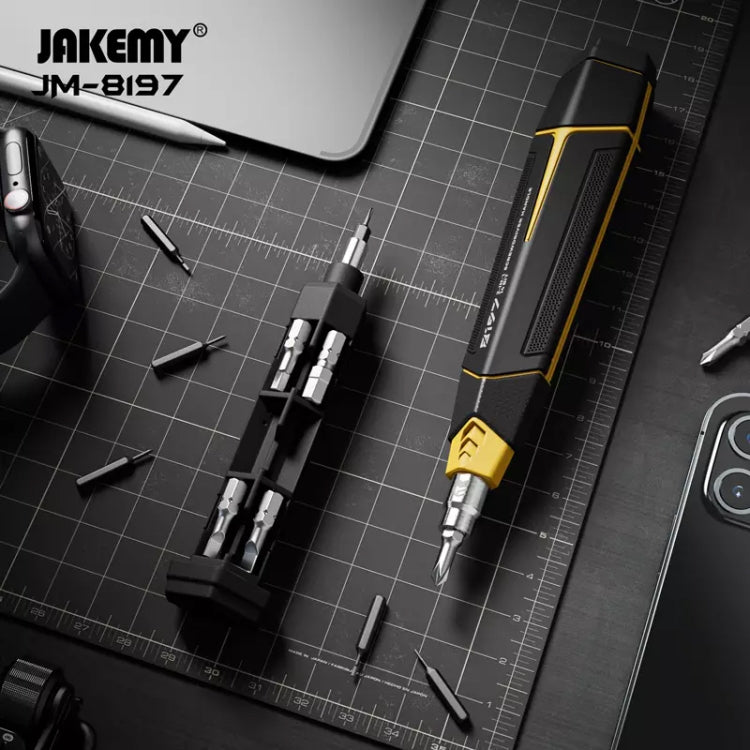 JAKEMY JM-8197 16 in 1 High Hardness Manual Magnetic Precision Screwdriver, JAKEMY JM-8197