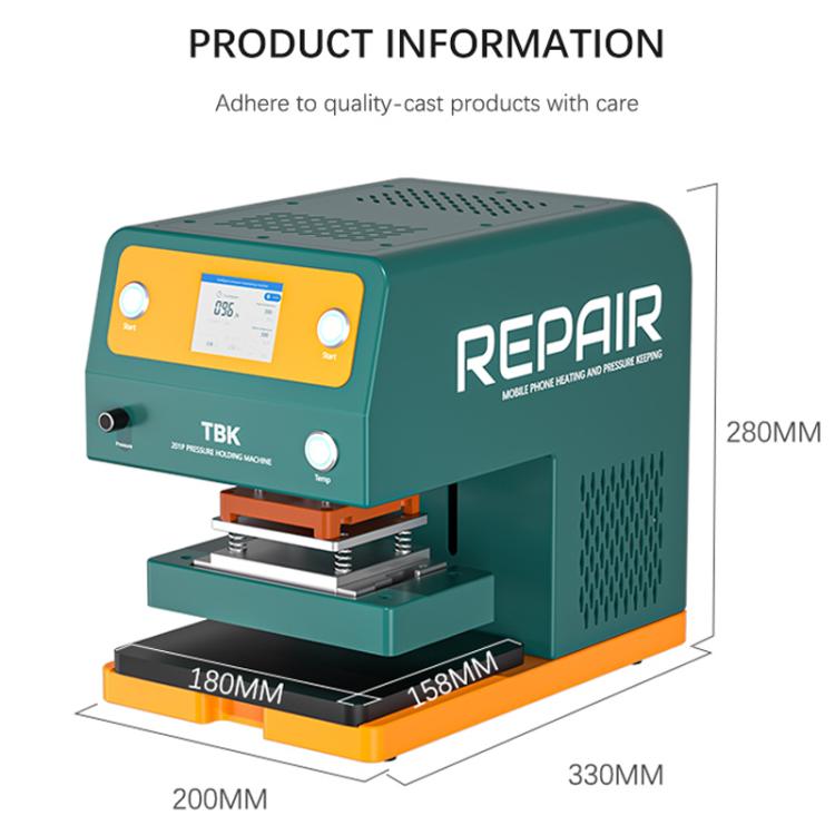TBK 201P Telaio / Schermo / Macchina di tenuta della pressione della copertura posteriore con pompa per vuoto incorporata, US Plug, UK Plug, EU Plug, AU Plug