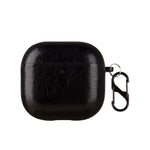 Custodia protettiva per auricolari in pelle con gancio, For AirPods Pro 3, For AirPods 4, For AirPods Pro 2