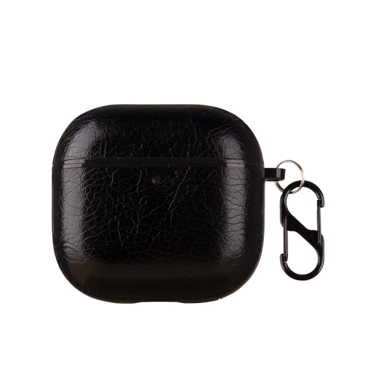 Custodia protettiva per auricolari in pelle con gancio, For AirPods Pro 3, For AirPods 4, For AirPods Pro 2
