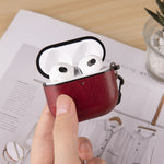 Custodia protettiva per auricolari in pelle con gancio, For AirPods Pro 3, For AirPods 4, For AirPods Pro 2