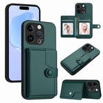 Borsa per carte con bottone RFID Custodia antifurto per telefono, For iPhone 14 Plus, For iPhone 14, For iPhone 14 Pro, For iPhone 14 Pro Max