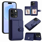 Borsa per carte con bottone RFID Custodia antifurto per telefono, For iPhone SE 2022 / 2020, For iPhone 13 Pro Max, For iPhone 13 Pro, For iPhone 13