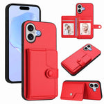 Borsa per carte con bottone RFID Custodia antifurto per telefono, For iPhone 17 Pro Max, For iPhone 17 Pro, For iPhone 17, For iPhone Air