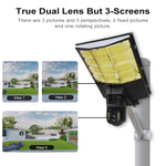 Lampione solare con telecamera HD doppia lente 4G WiFi