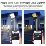 Lampione solare con telecamera HD doppia lente 4G WiFi