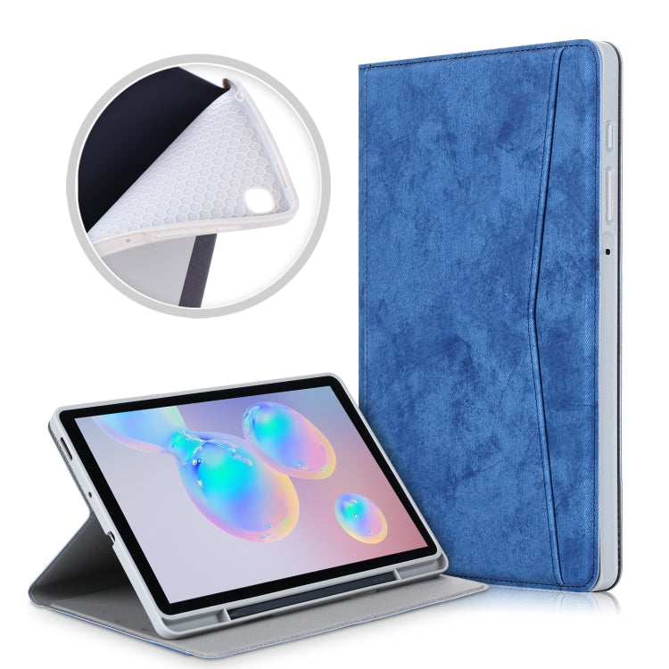 Custodia TPU con tessuto marmo per Samsung Galaxy Tab S6 Lite