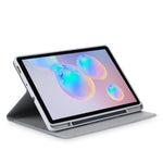 Custodia TPU con tessuto marmo per Samsung Galaxy Tab S6 Lite