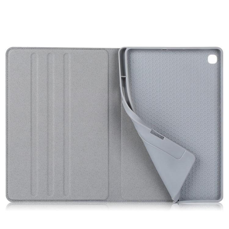 Custodia TPU con tessuto marmo per Samsung Galaxy Tab S6 Lite