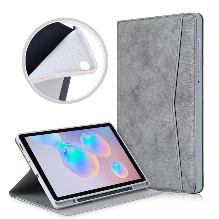 Custodia TPU con tessuto marmo per Samsung Galaxy Tab S6 Lite