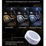 Luce di lettura a LED per auto con ricarica USB DC5V 1W, Z7(Black), Z7(White)