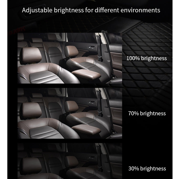 Luce di lettura a LED per auto con ricarica USB DC5V 1W, Z7(Black), Z7(White)
