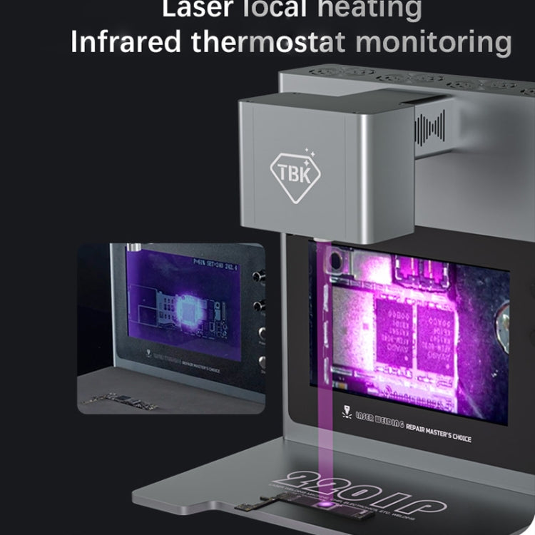 TBK 2203 Saldatrice termostatica laser a infrarossi intelligente con telecamera HD, US Plug, EU Plug, UK Plug, AU Plug