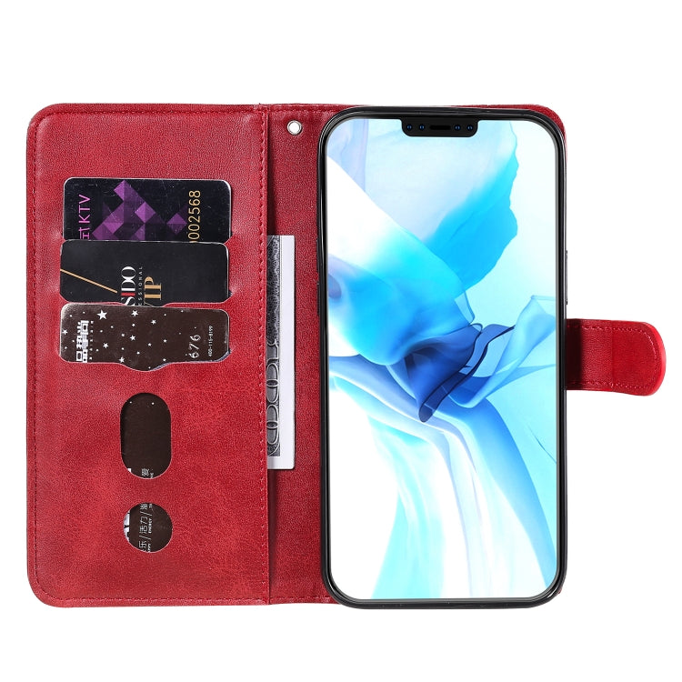 Custodia portafoglio in pelle con cerniera per smartphone