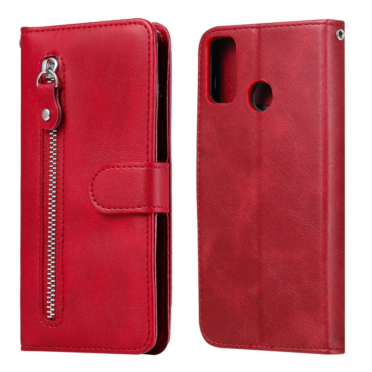 Custodia portafoglio in pelle con cerniera per Galaxy Note20 Ultr